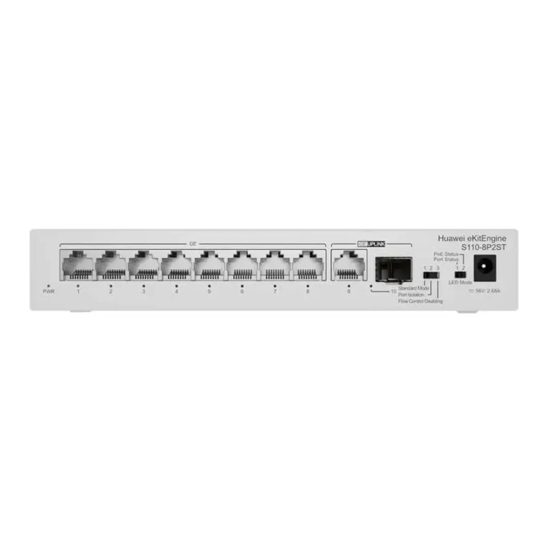 eKitEngine S110-8P2ST Unmanaged Switch