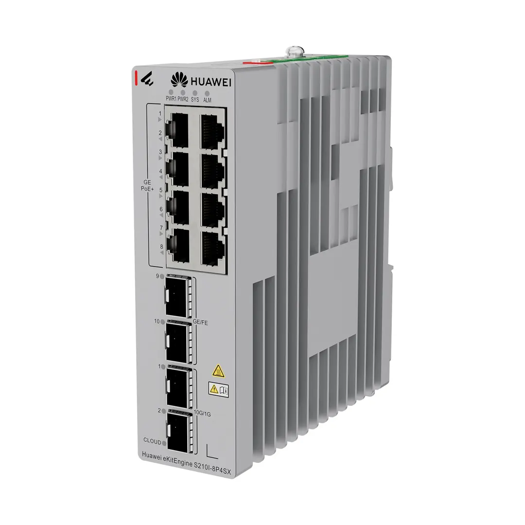 eKitEngine S210I-8P4SX Industrial Switch
