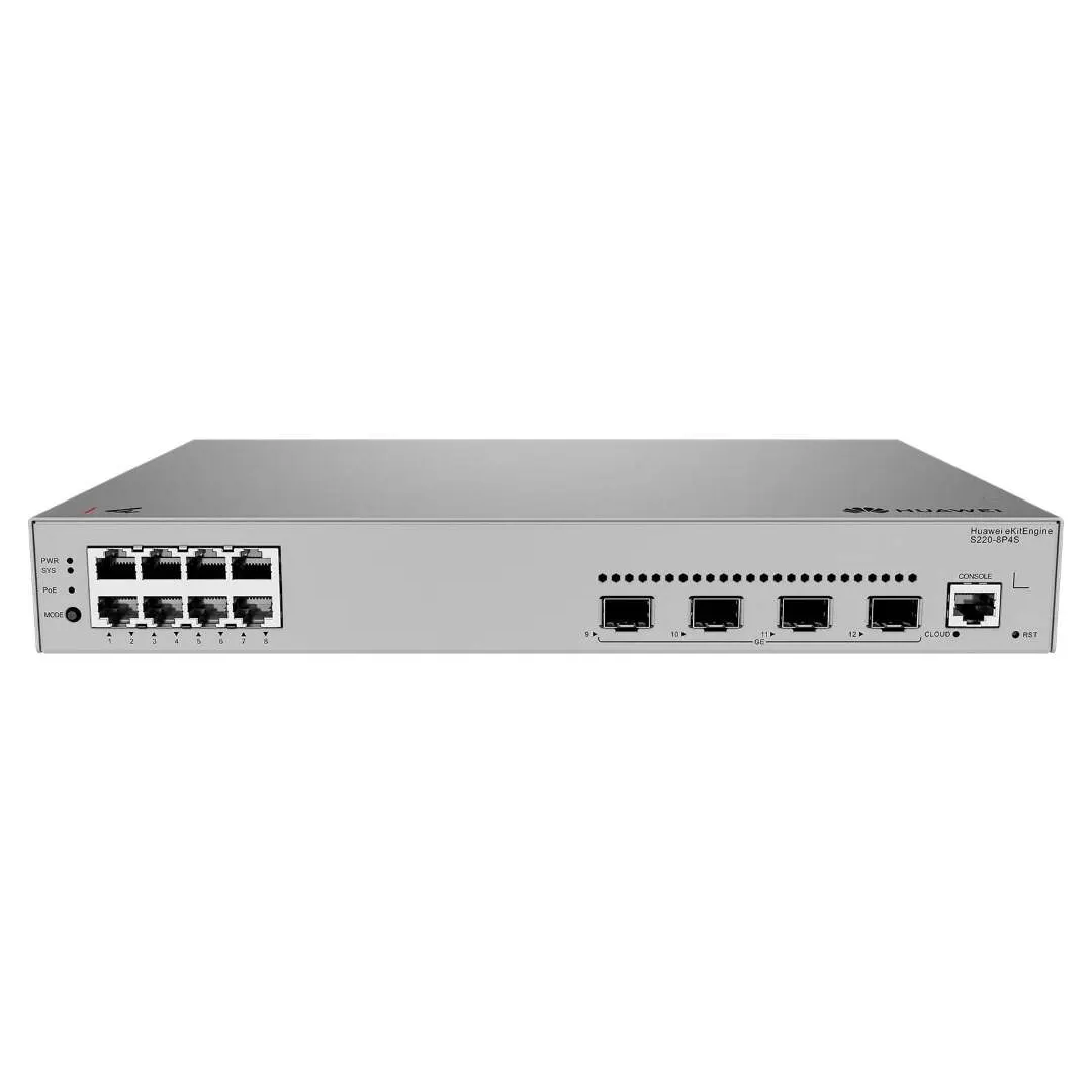 eKitEngine S220-8P4S L2 Managing Switch